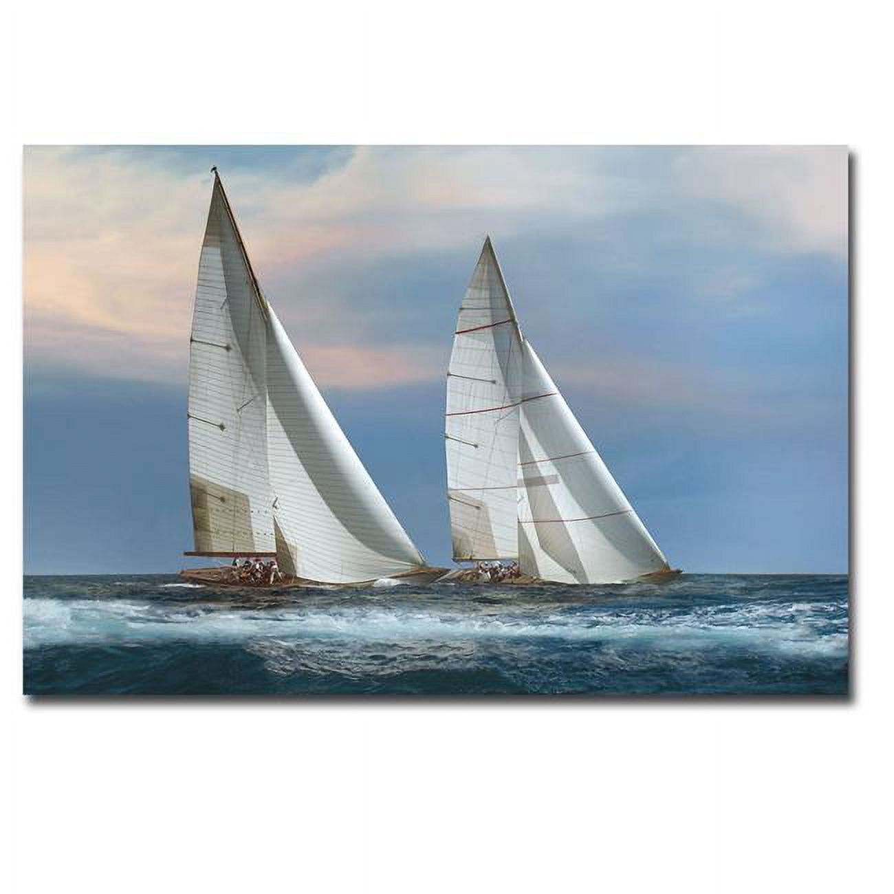 1624U791CG The Chase by Xavier Ortega Premium Gallery-Wrapped Canvas Giclee Art - 16 x 24 x 1.5 in.