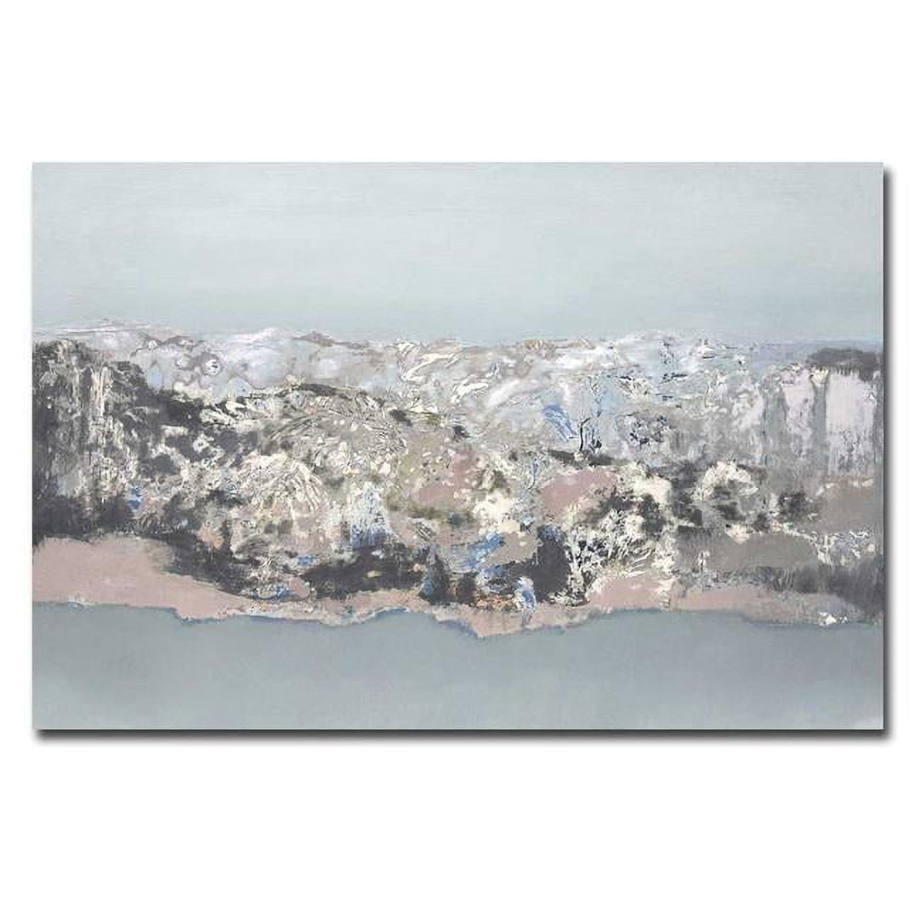 1624U797CG Terrain by Caroline Gold Premium Gallery-Wrapped Canvas Giclee Art - 16 x 24 x 1.5 in.