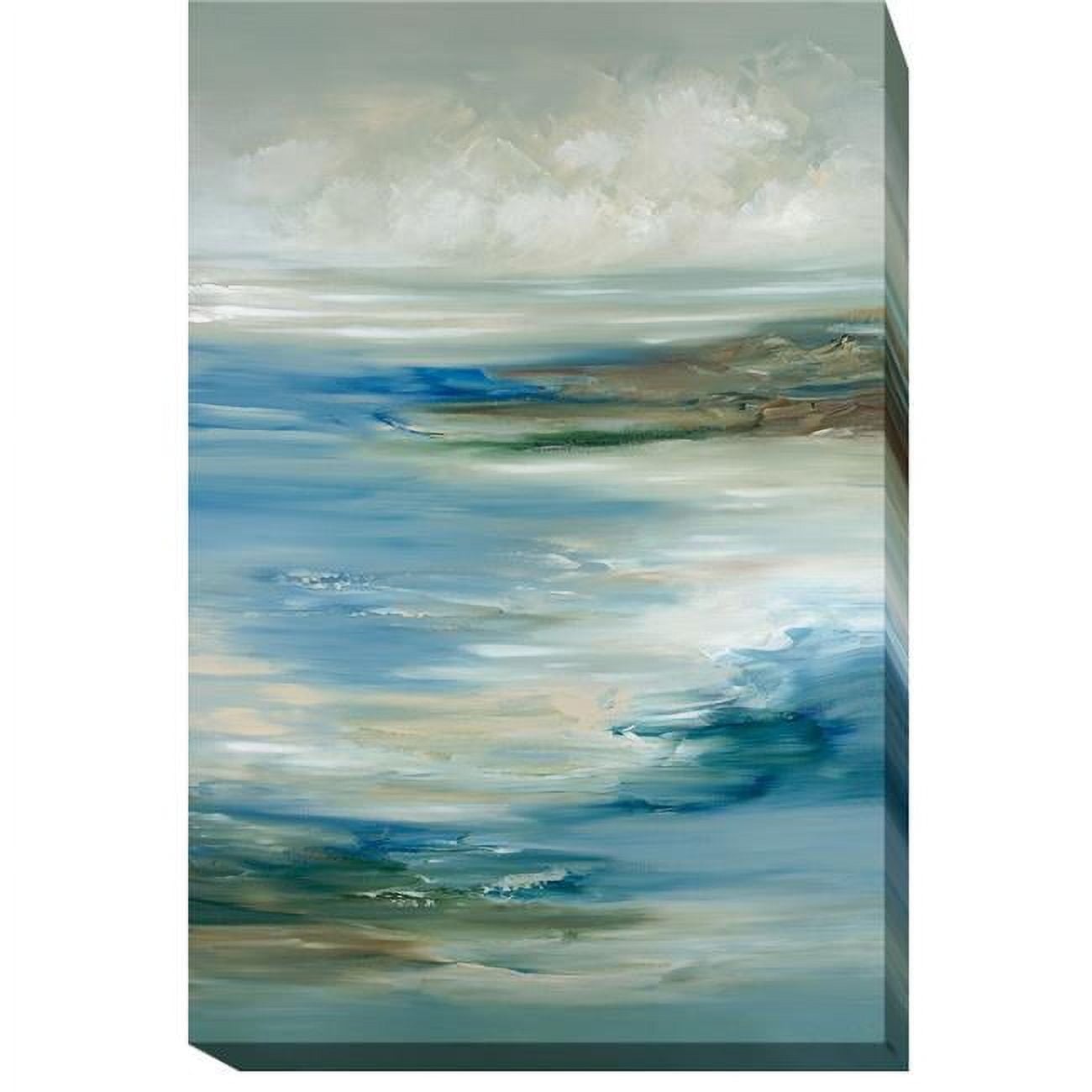Swept Away by Cat Tesla Premium Gallery-Wrapped Canvas Giclee Art - 16 x 24 x 1.5 in.