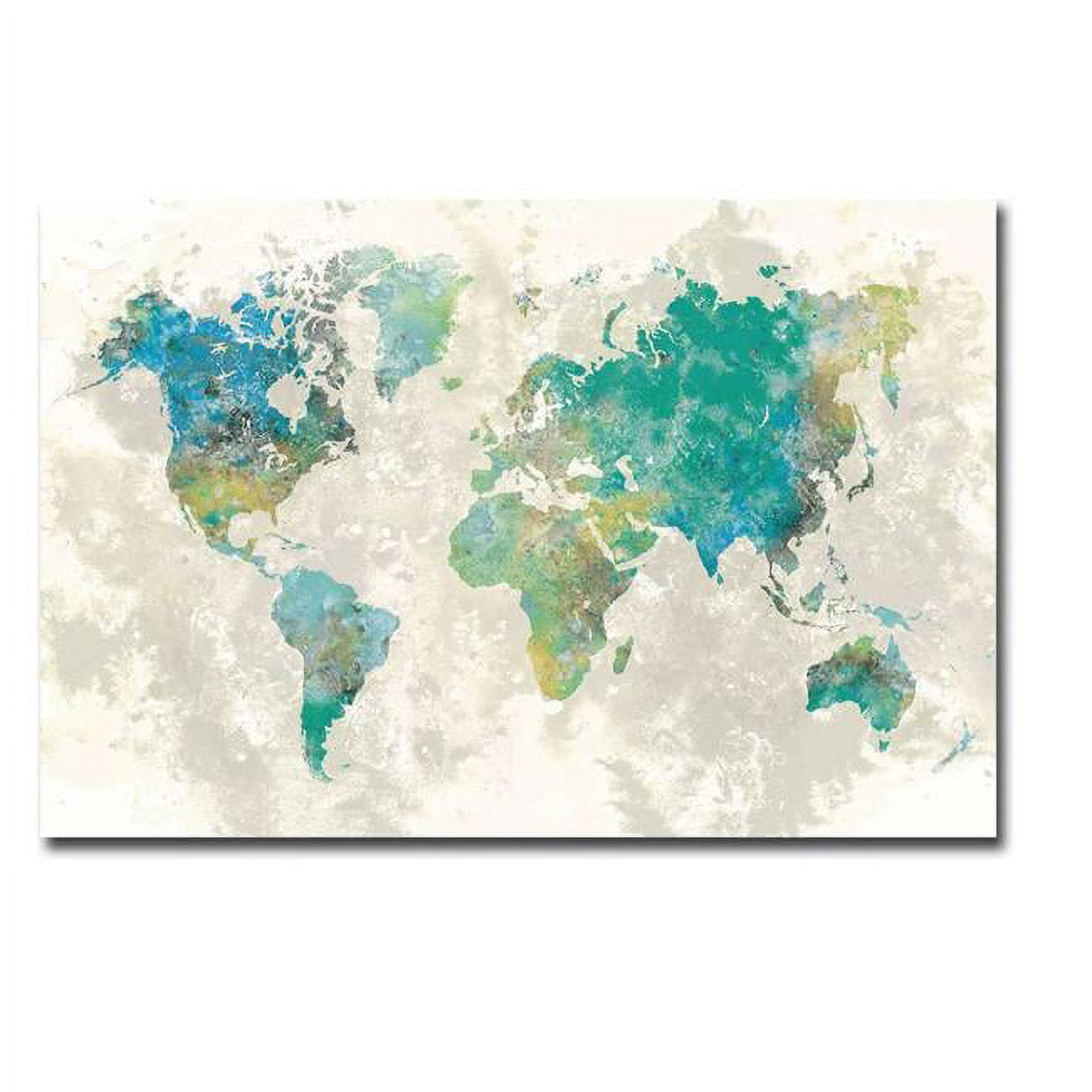 No Borders by Stephane Fontaine Premium Gallery-Wrapped Canvas Giclee Art - 16 x 24 x 1.5 in.