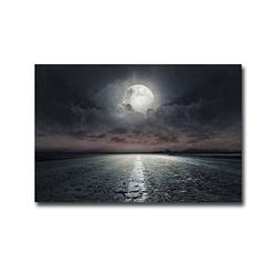 Moon by Photo Studio Premium Gallery-Wrapped Canvas Giclee Art - 12 x 18 in.