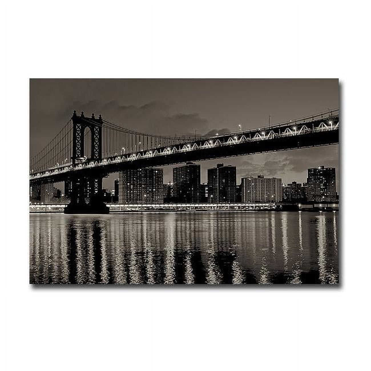 Manhattan by Alan Blaustein Premium Gallery-Wrapped Canvas Giclee Art - Ready-to-Hang, 24 x 36 x 1.5 in.