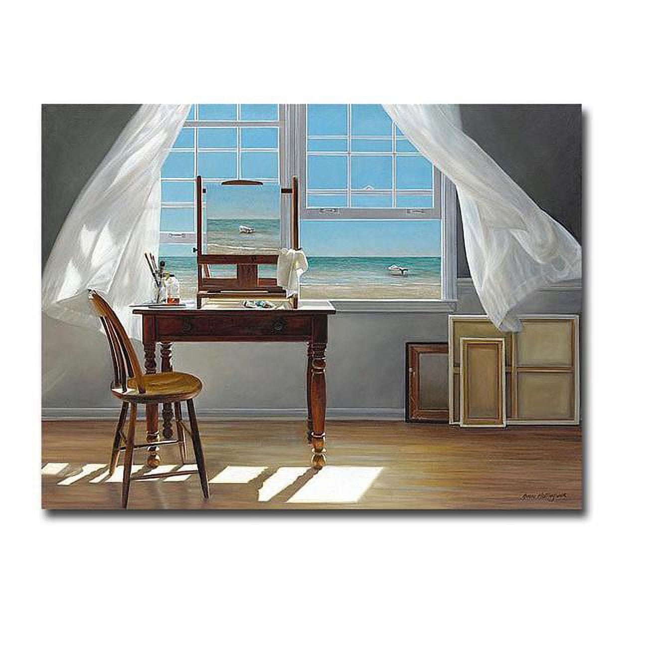 In Progress by Karen Hollingsworth Premium Gallery-Wrapped Canvas Giclee Art - Ready-to-Hang, 24 x 36 x 1.5 in.