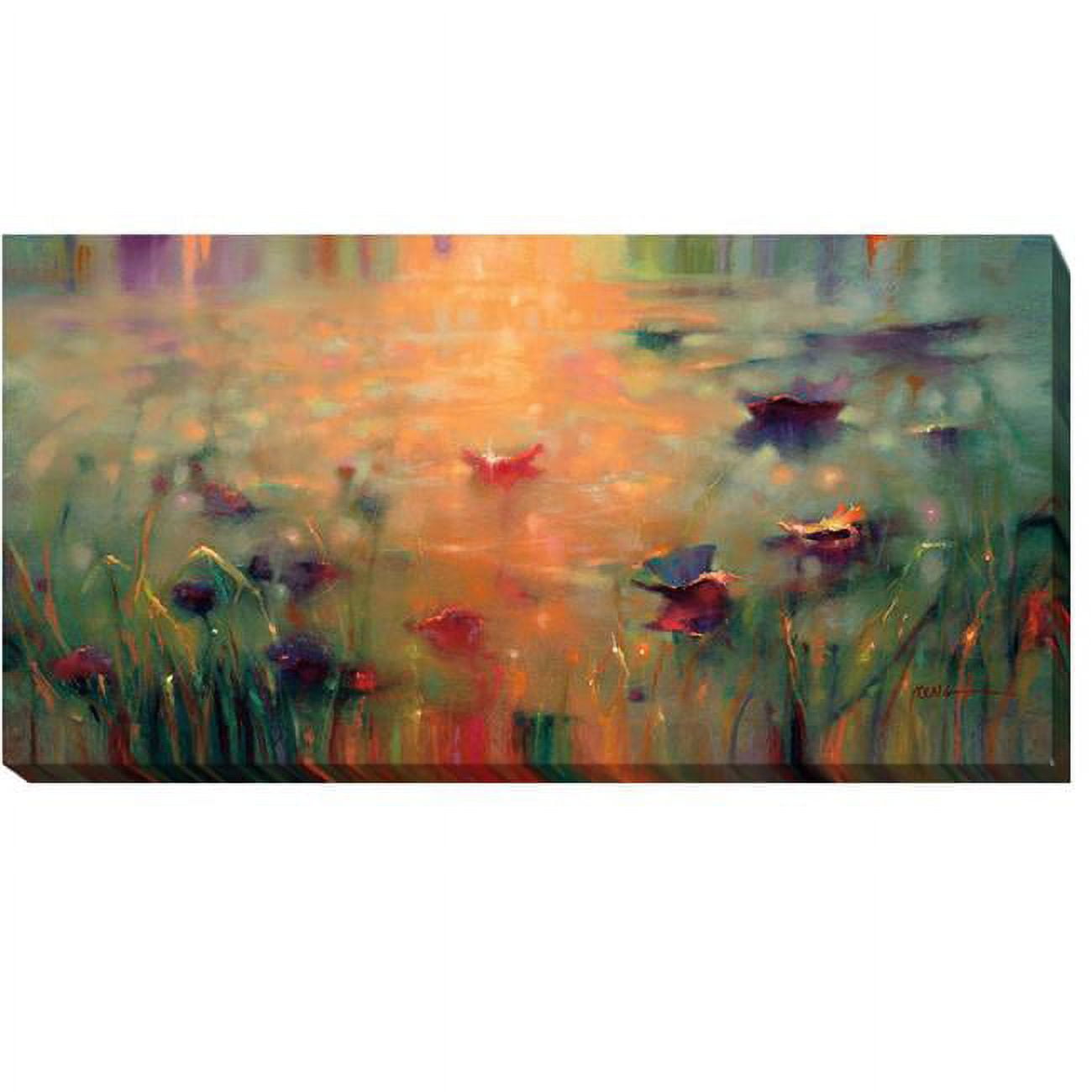 Mystical Memory by Donna Young Premium Gallery-Wrapped Canvas Giclee Art - Ready to Hang, 12 x 24 x 1.5 in.