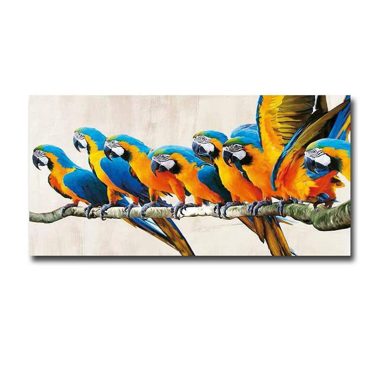 1224AM538SAG Ara Parade by Teo Rizzardi Premium Gallery Wrapped Canvas Giclee Art - Ready to Hang, 12 x 24 x 1.5 in.