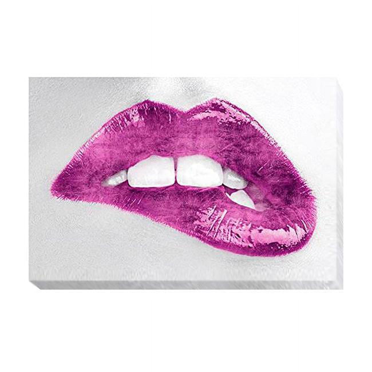 Luscious Pink by Sarah McGuire Custom Gallery-Wrapped Canvas Giclee Art - Ready to Hang, 24 x 36 x 1.5 in.