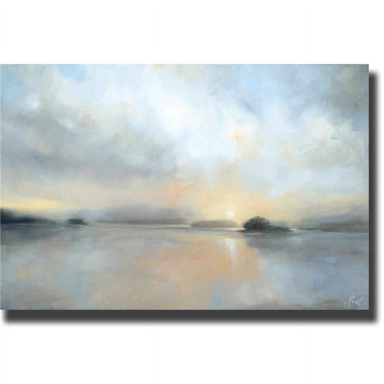 December Mists by Joanne Parent Premium Gallery-Wrapped Canvas Giclee Art - Ready-to-Hang, 24 x 36 x 1.5 in.