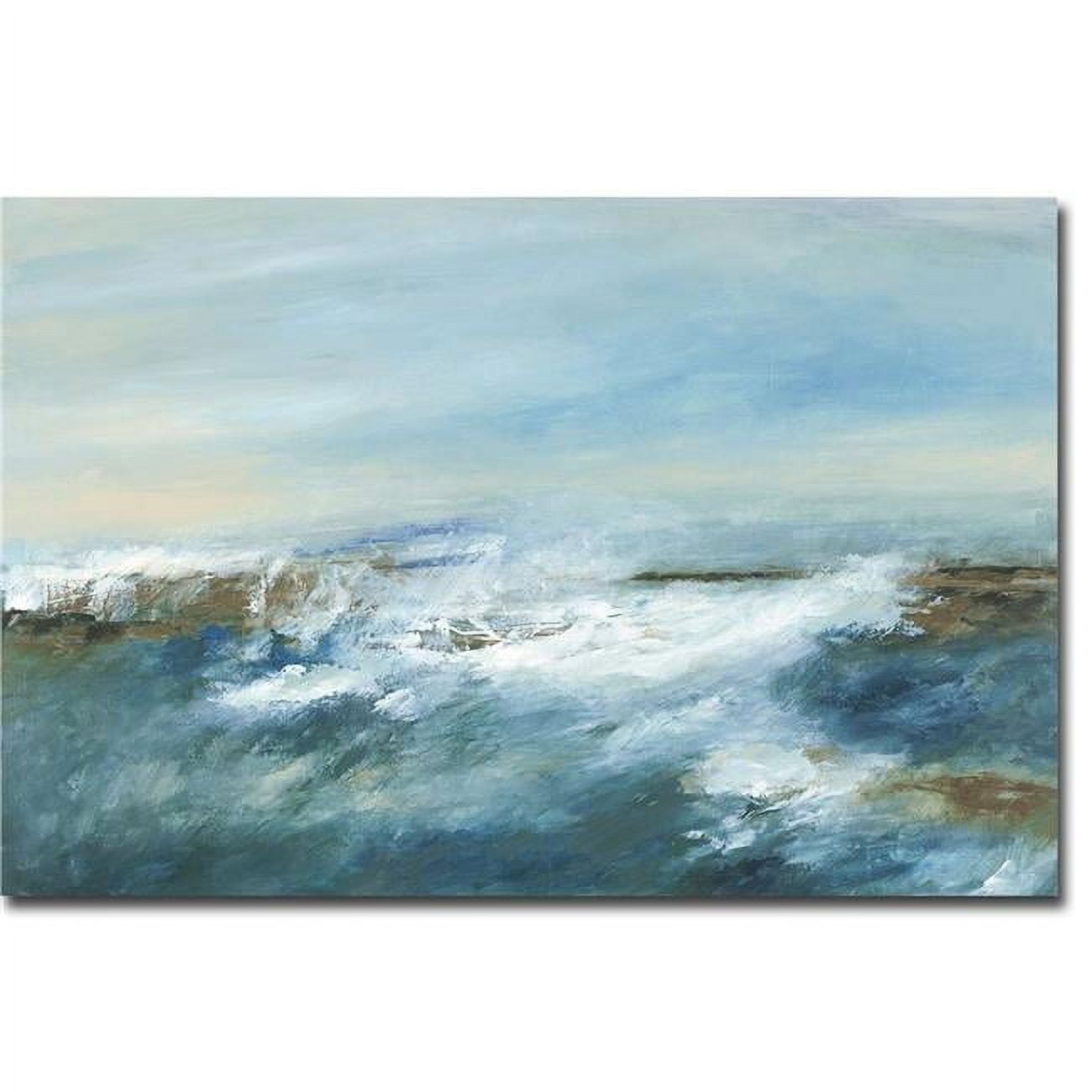 Storm Watching by Wani Pasion Premium Gallery-Wrapped Canvas Giclee Art - Ready-to-Hang, 24 x 36 x 1.5 in.