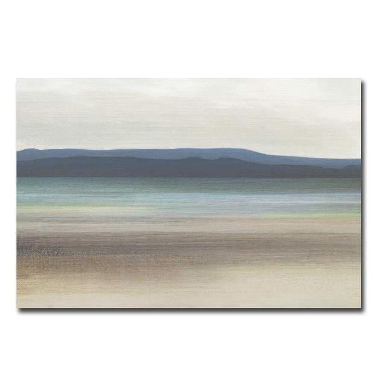 Peaceful Beach by Tandi Venter Premium Gallery-Wrapped Canvas Giclee Art - Ready to Hang, 24 x 36 x 1.5 in.