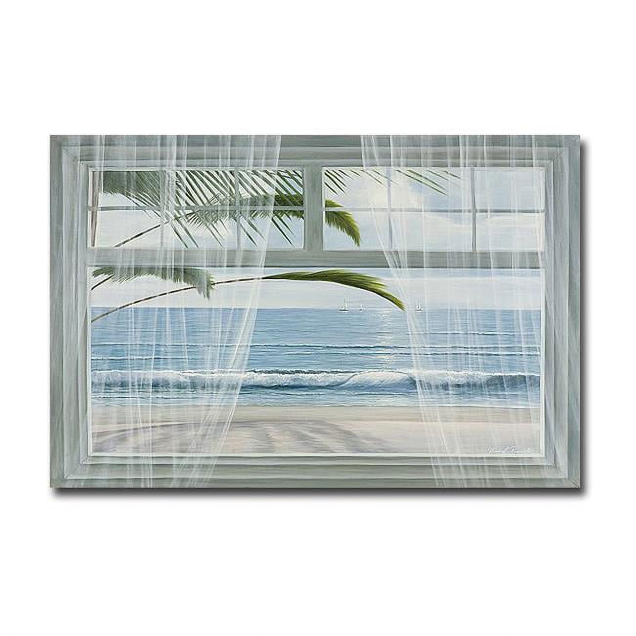 2436R703IG View of The Tropics by Diane Romanello Premium Gallery-Wrapped Canvas Giclee Art - Ready-to-Hang, 24 x 36 x 1.5 in.