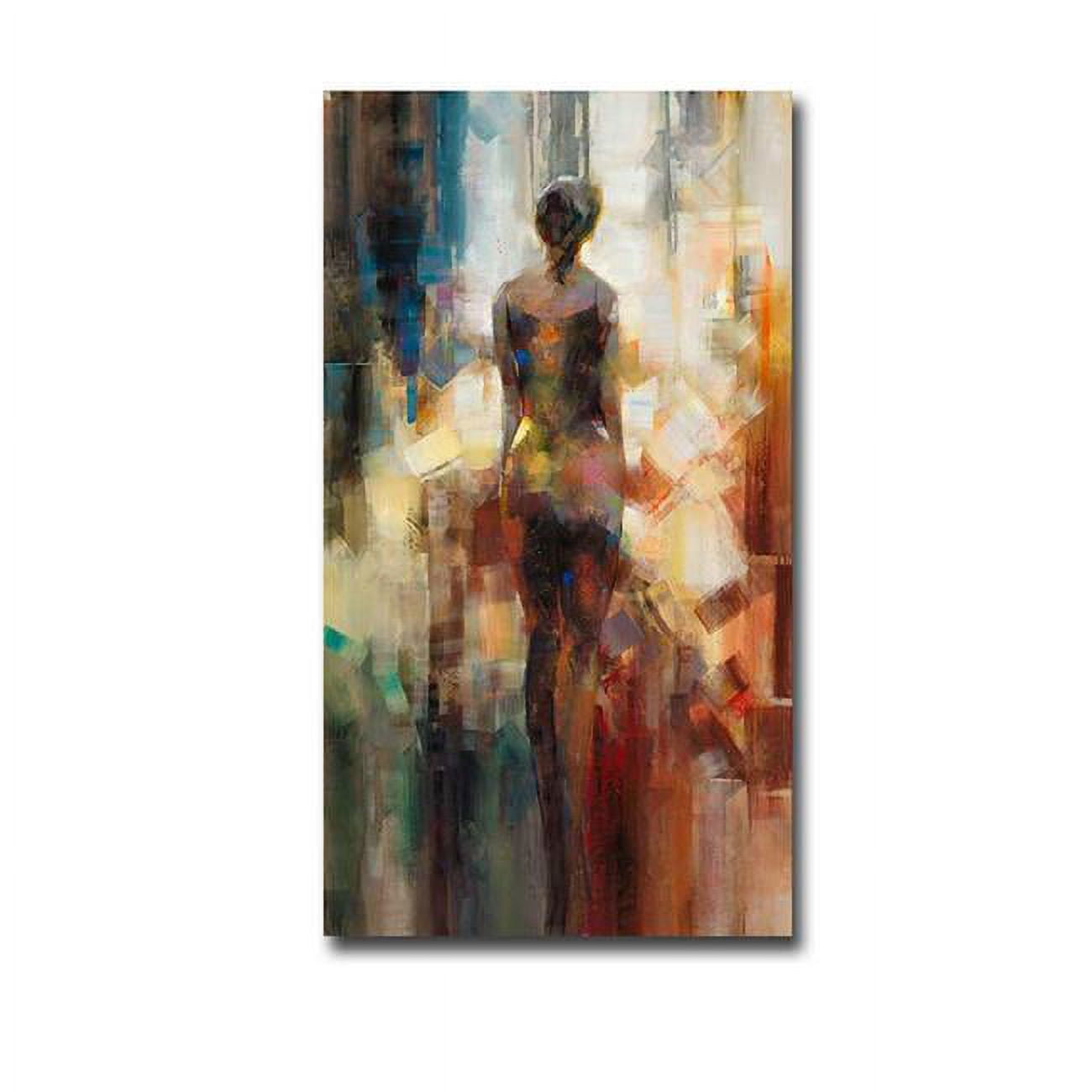 Golden Lights 1 by Eric Jarvis Premium Gallery-Wrapped Canvas Giclee Art - Ready to Hang, 12 x 24 x 1.5 in.