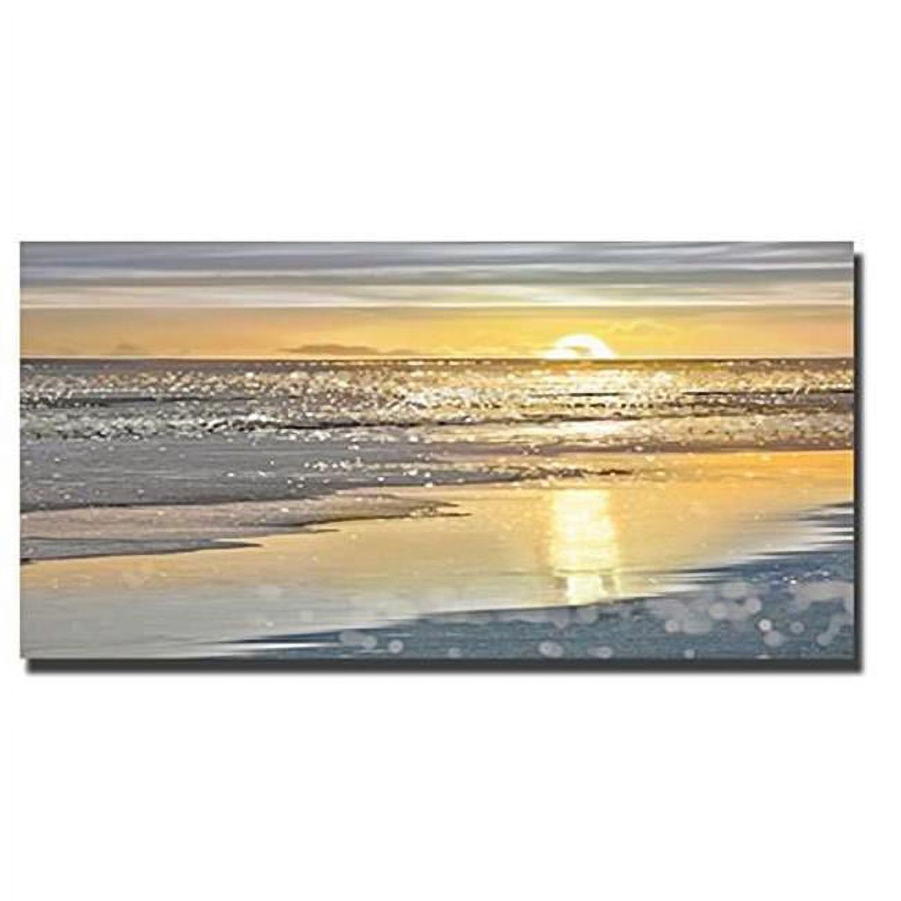 That Sunset Moment by Kate Carrigan Custom Gallery-Wrapped Canvas Giclee Art - Ready to Hang, 12 x 24 x 1.5 in.