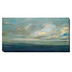 Shoreline by Karen Lorena Parker Premium Gallery-Wrapped Canvas Giclee Art - Ready-to-Hang, 12 x 24 x 1.5 in.