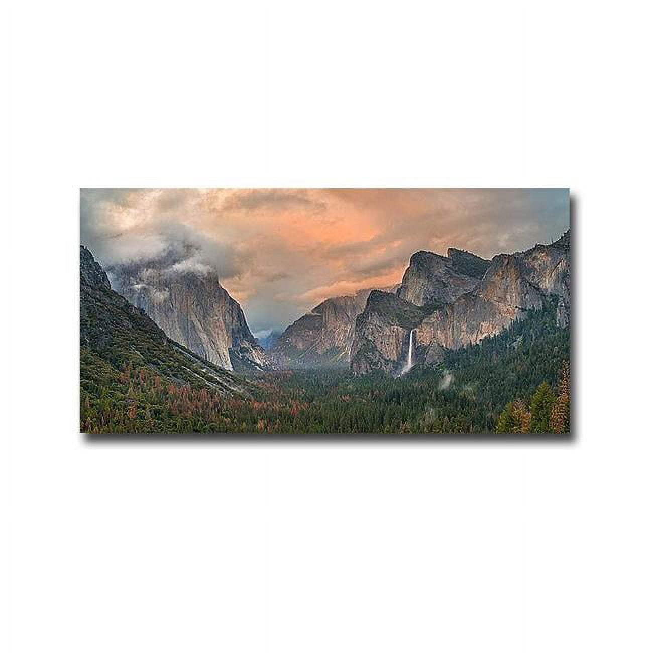 Heaven & Earth by Elizabeth Carmel Premium Gallery-Wrapped Canvas Giclee Art - Ready-to-Hang, 12 x 24 x 1.5 in.