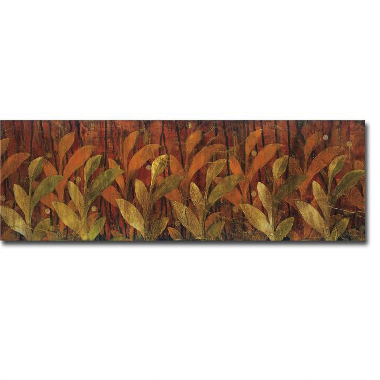Coral Fields by Liz Jardine Premium Gallery-Wrapped Canvas Giclee Art - Ready-to-Hang, 12 x 36 x 1.5 in.