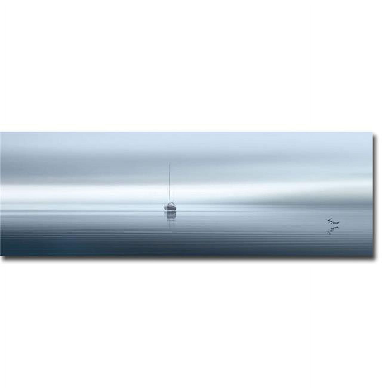 West Coast Sailing by Marvin Pelkey Premium Gallery-Wrapped Canvas Giclee Art - Ready-to-Hang, 12 x 36 x 1.5 in.