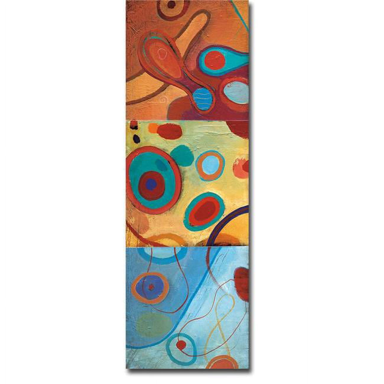 String Theory II by Don Li-Leger Premium Gallery-Wrapped Canvas Giclee Art - Ready-to-Hang, 12 x 36 x 1.5 in.