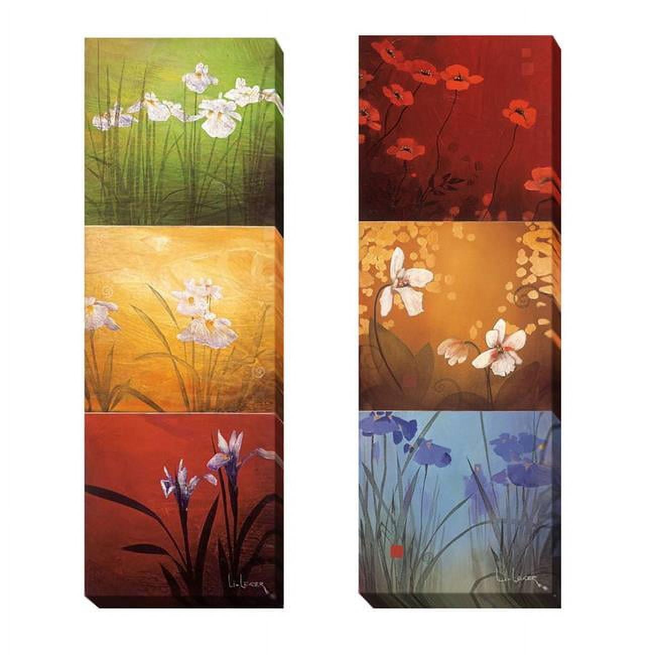 Karma & Aura by Don Li-Leger Premium Gallery-Wrapped Canvas Giclee Art Set - Ready-to-Hang, 12 x 24 x 1.5 in.