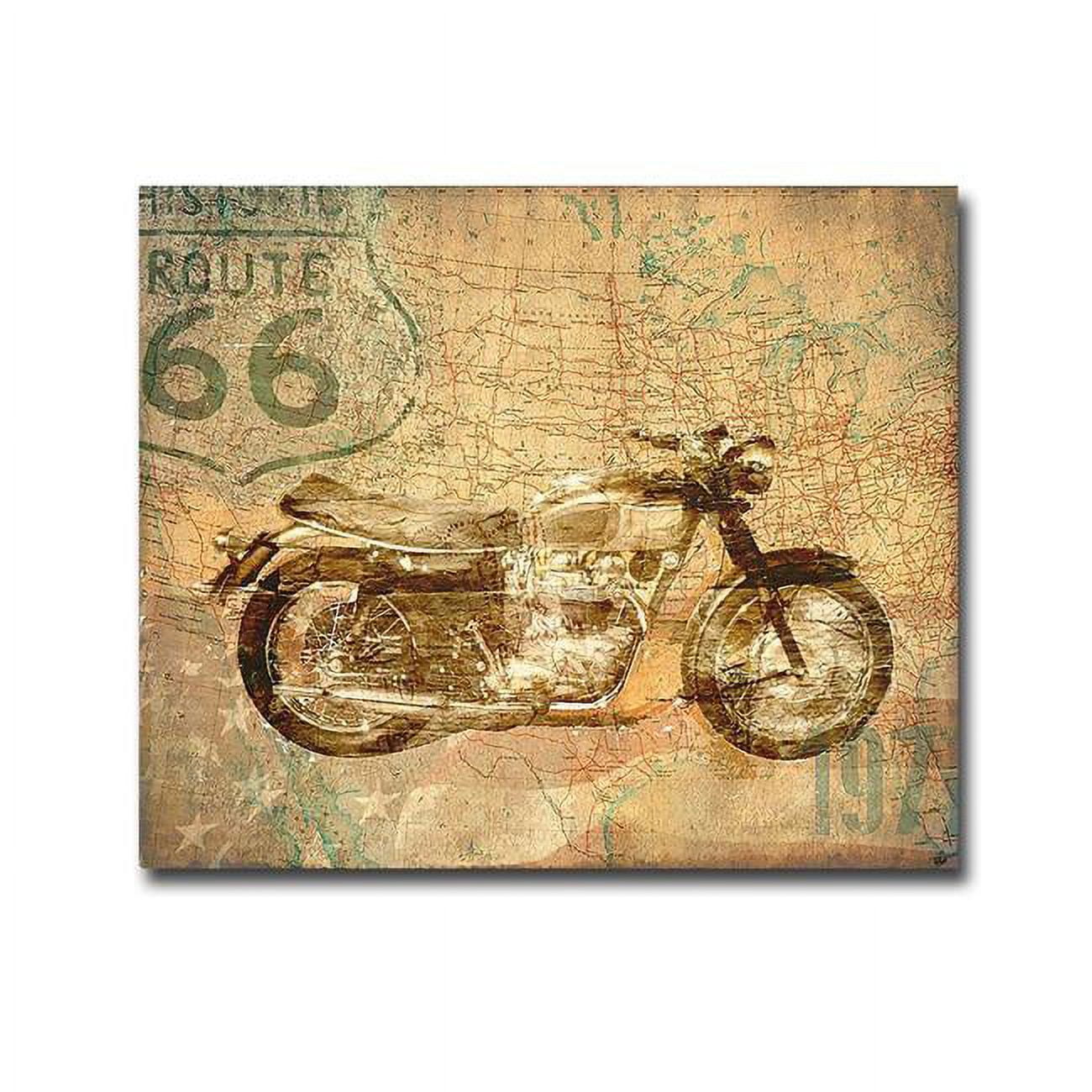 American Rider by Andrew Sullivan Premium Gallery-Wrapped Canvas Giclee Art - Ready-to-Hang, 15 x 18 in.