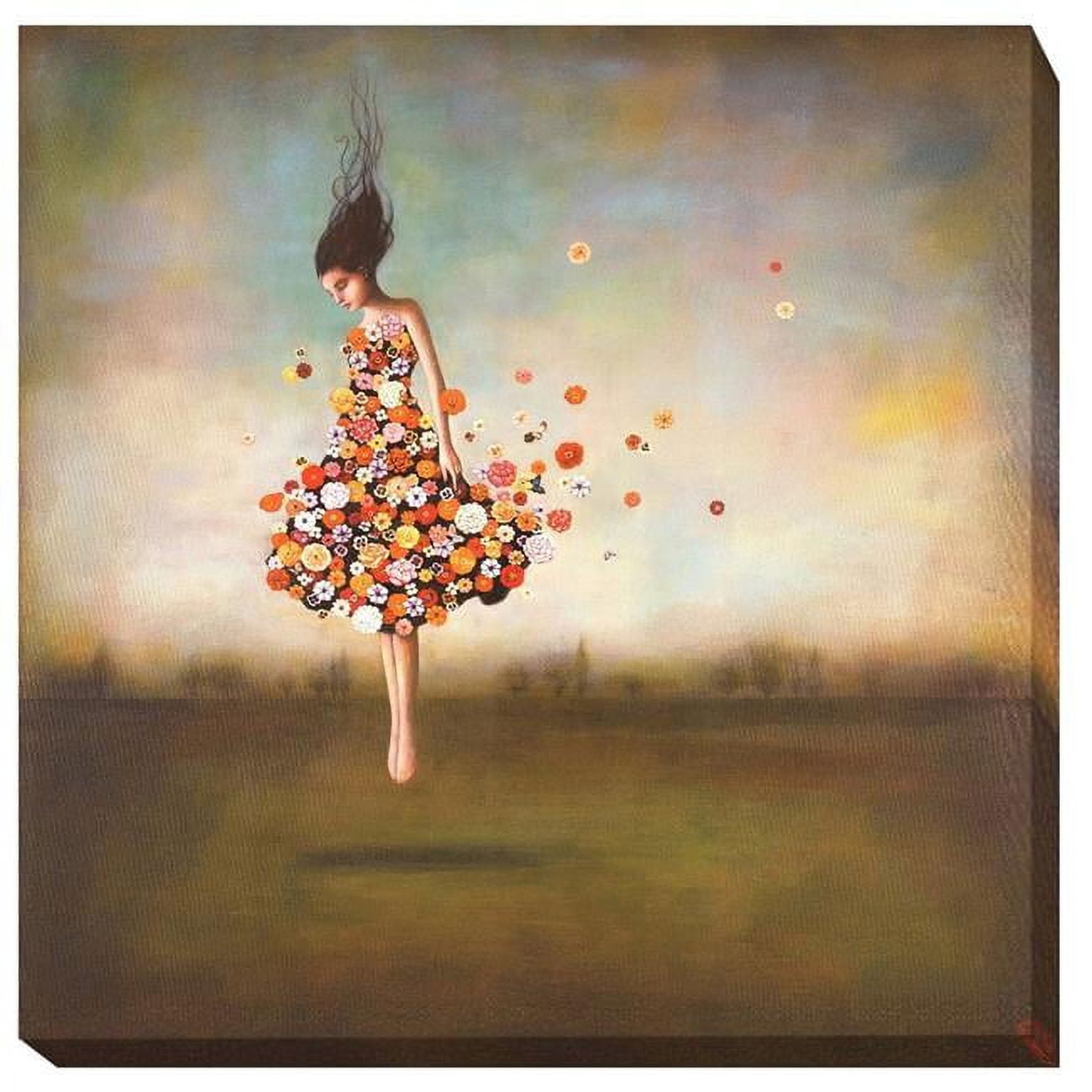 Boundlessness in Bloom by Duy Huynh Custom Gallery-Wrapped Canvas Giclee Art - Ready to Hang, 16 x 16 x 1.5 in.