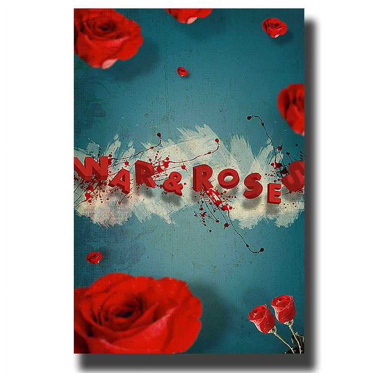 2436U478IG War & Roses by Elo Marc Premium Gallery-Wrapped Canvas Giclee Art - Ready-to-Hang, 24 x 36 x 1.5 in.