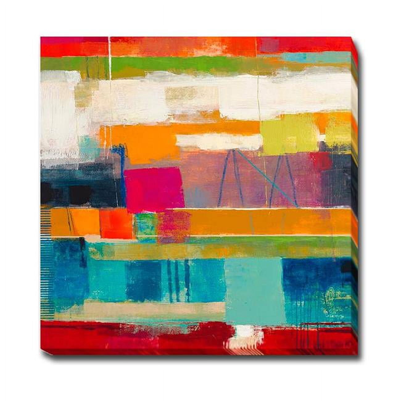 Convergence by Ursula Brenner Premium Gallery Wrapped Canvas Giclee Art - Ready-to-Hang, 30 x 30 x 1.5 in.