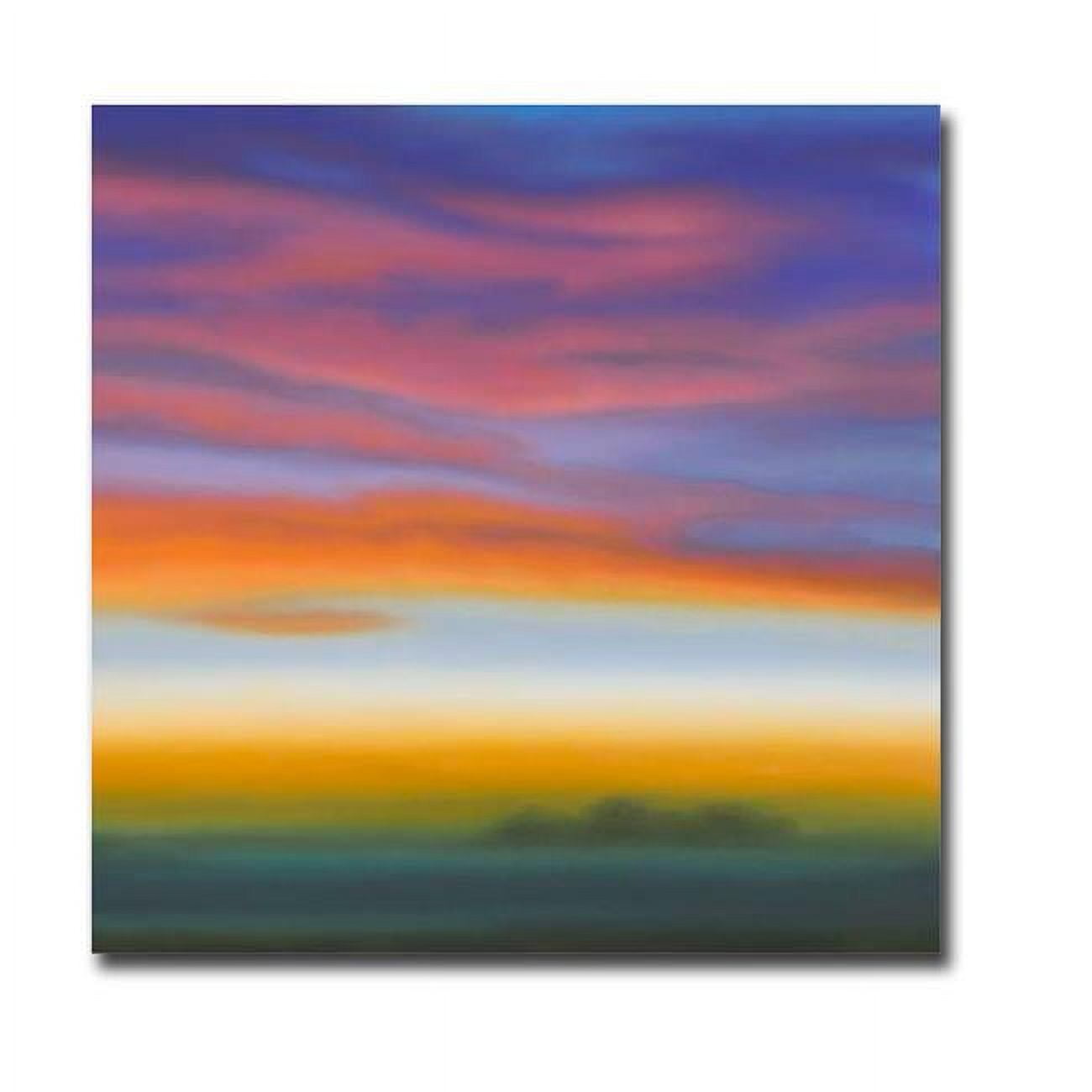 Evening Ablaze by Patrice Erickson Premium Gallery-Wrapped Canvas Giclee Art - Ready to Hang, 30 x 30 x 1.5 in.