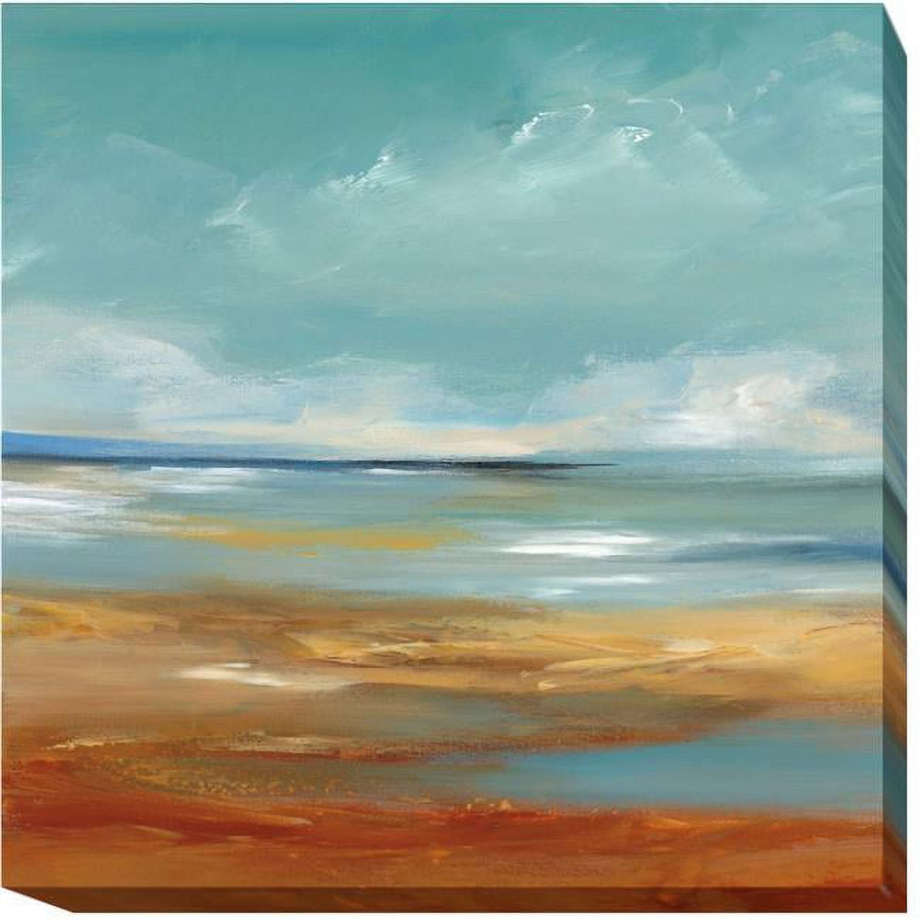 New Day by Cat Tesla Premium Gallery Wrapped Canvas Giclee Art - Ready to Hang, 30 x 30 x 1.5 in.