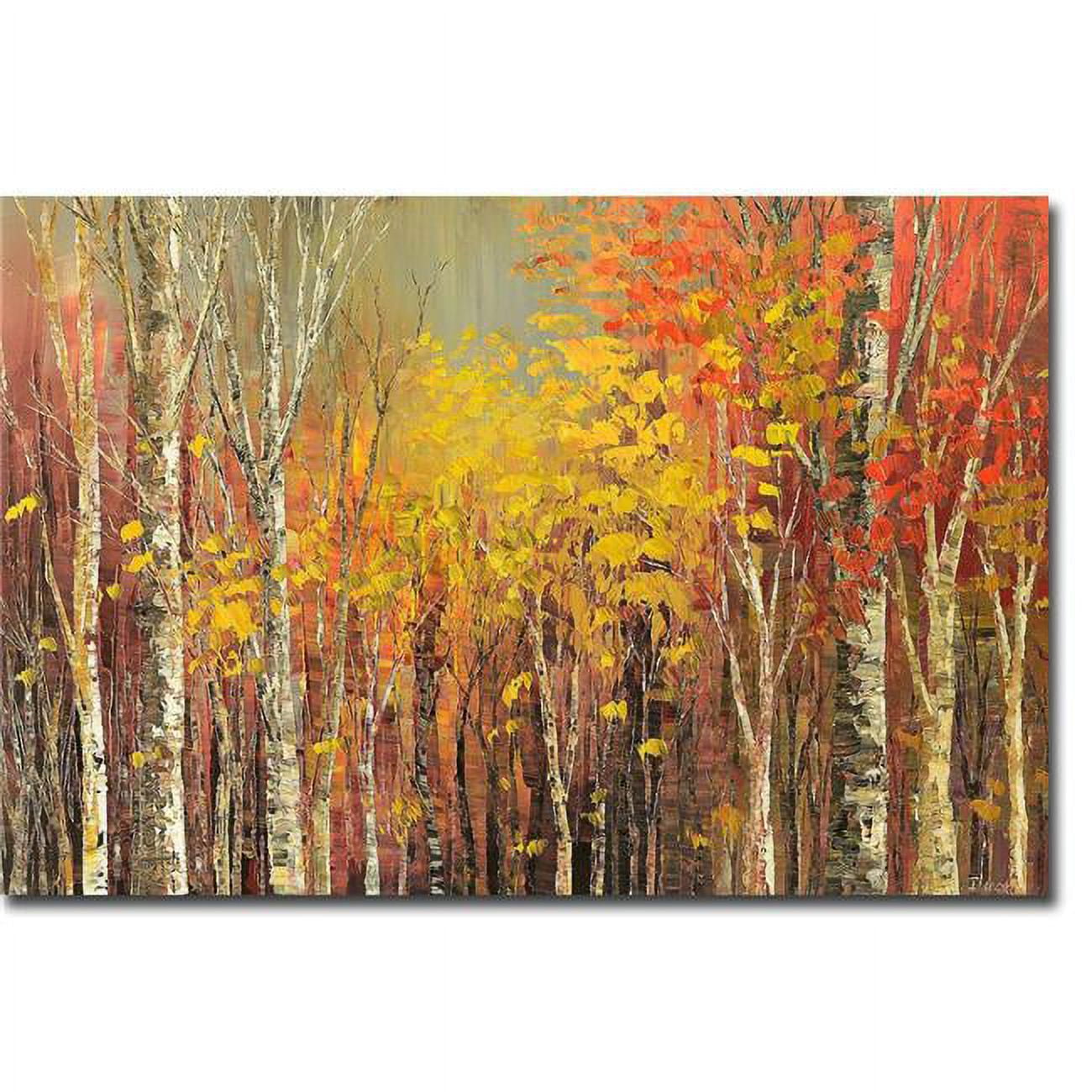 Tangled Colors by Tatiana Iliina Premium Gallery Wrapped Canvas Giclee Art - Medium, Ready to Hang, 16 x 24 x 1.5 in.