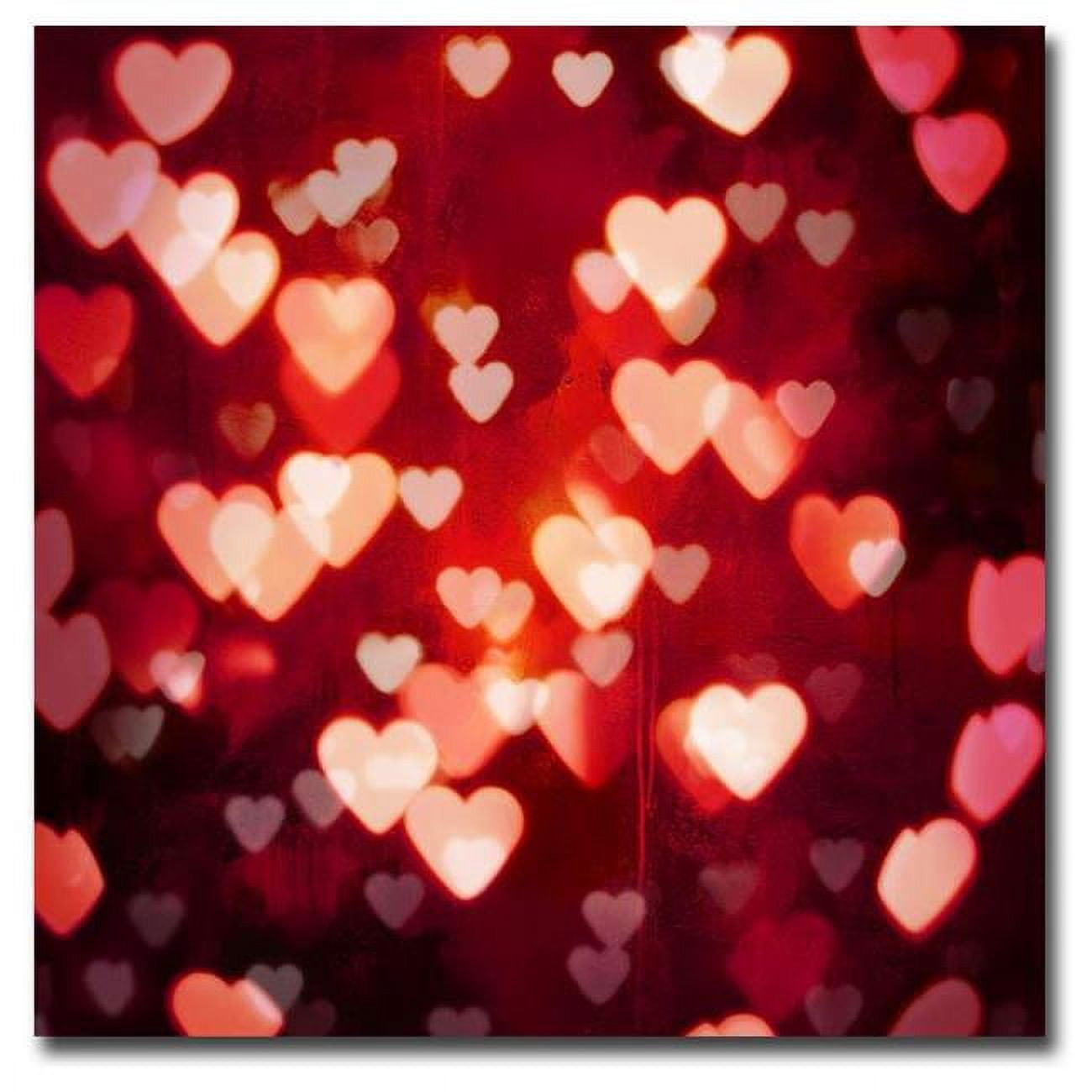 Love is in The Air by Kate Carrigan Custom Gallery-Wrapped Canvas Giclee Art - Ready to Hang, 30 x 30 x 1.5 in.