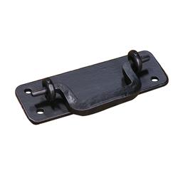 Picture of Artesano Iron Works AIW-2004-SB Wrought Iron Drop Handle 4 1/8-in L - Black
