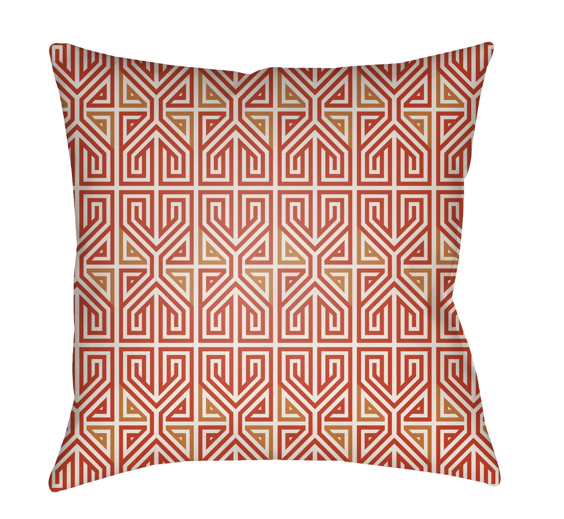 Picture of Artistic Weavers LOTA1255-1818 Lolita Square Pillow&#44; Poppy Red &amp; Tangerine - 18 x 18 in.