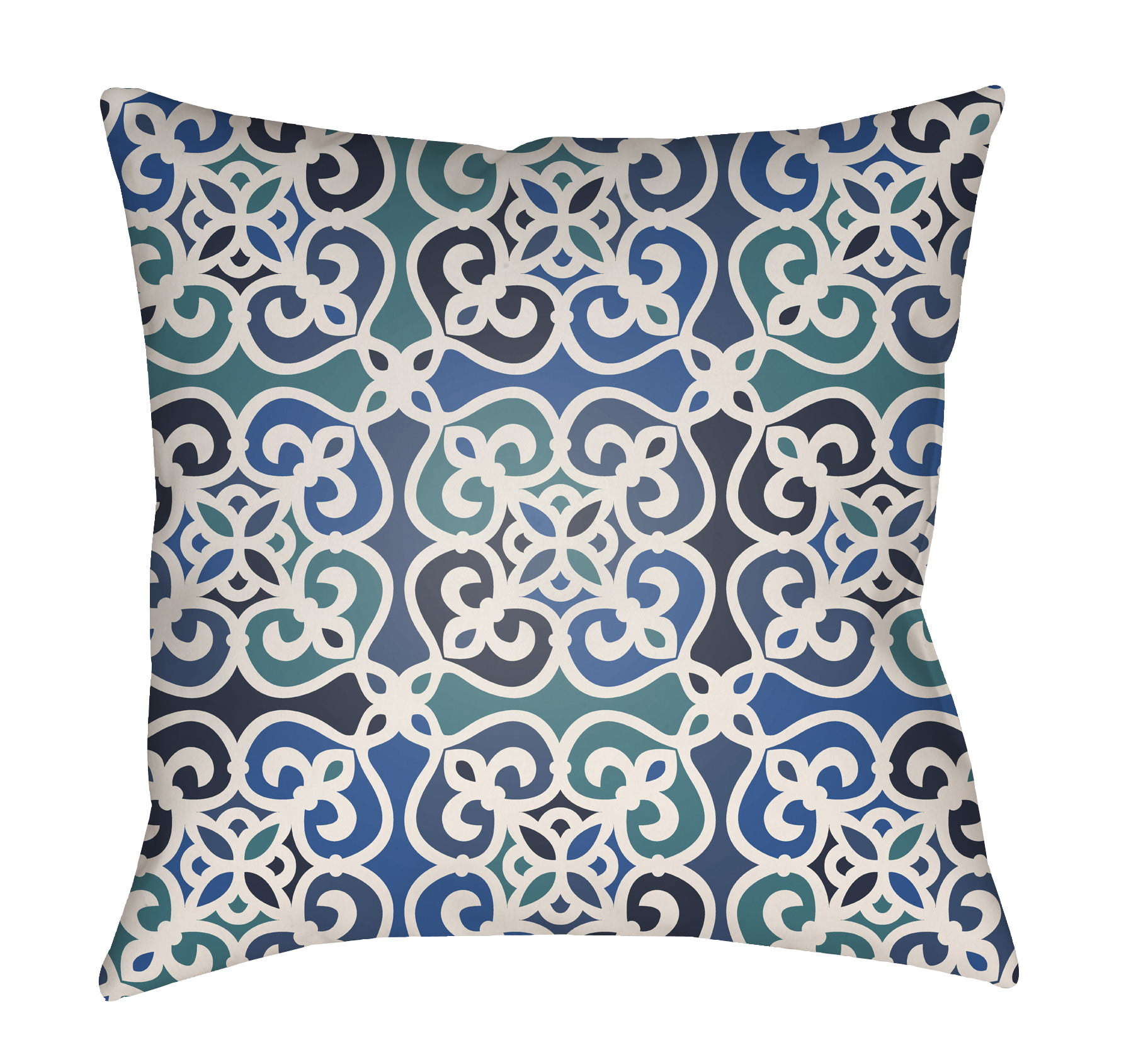 Picture of Artistic Weavers LOTA1316-2222 Lolita Square Pillow&#44; Navy Blue &amp; Royal Blue - 22 x 22 in.