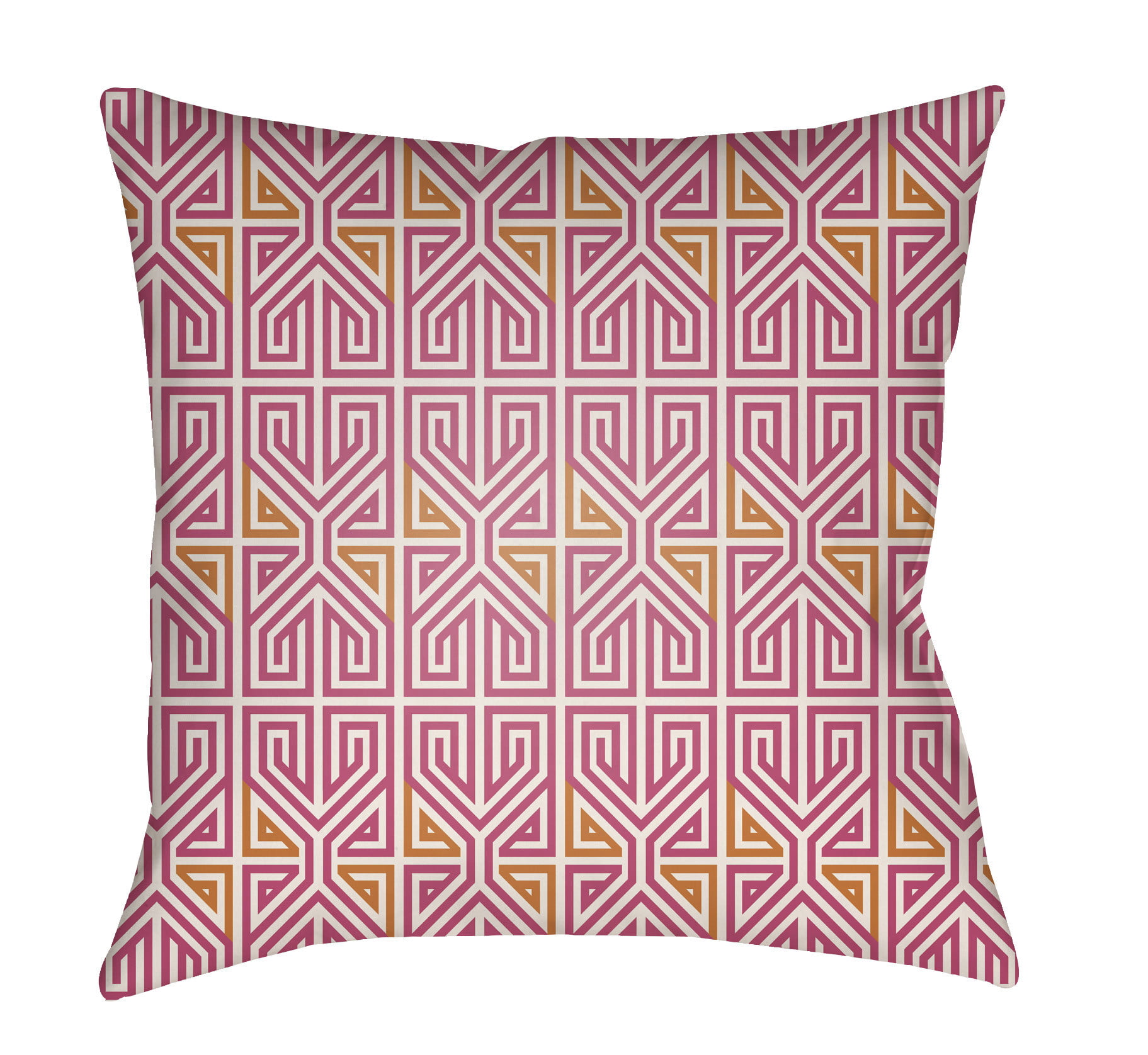 Picture of Artistic Weavers LOTA1250-1818 Lolita Square Pillow, Hot Pink & Tangerine - 18 x 18 in.