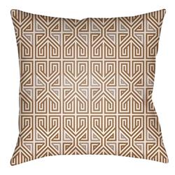 Picture of Artistic Weavers LOTA1257-2626 Lolita Square Pillow&#44; Nutmeg &amp; Taupe - 26 x 26 in.