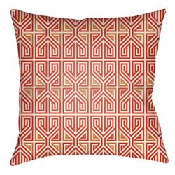 Picture of Artistic Weavers LOTA1255-2626 Lolita Square Pillow&#44; Poppy Red &amp; Tangerine - 26 x 26 in.