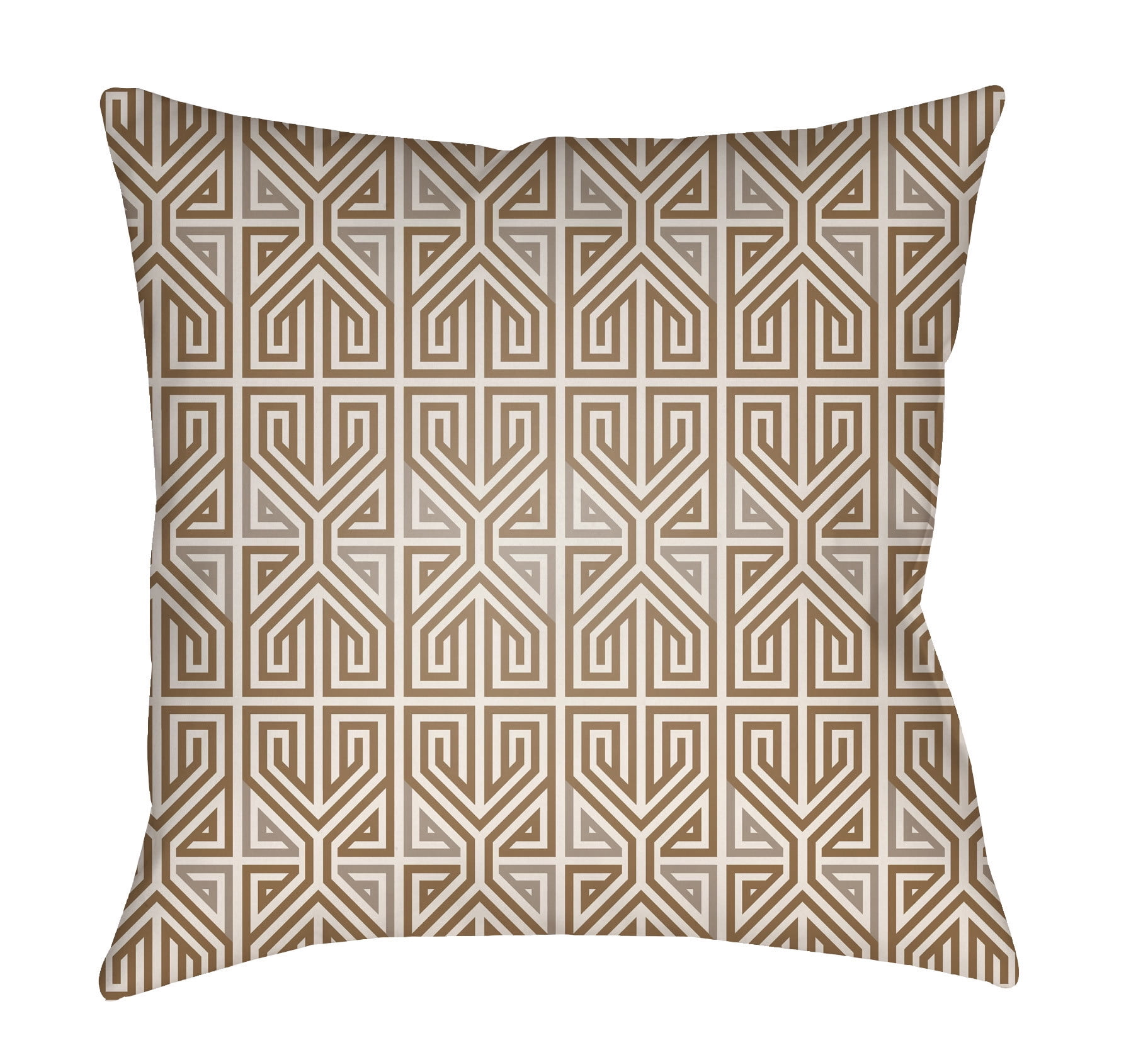 Picture of Artistic Weavers LOTA1257-2020 Lolita Square Pillow&#44; Nutmeg &amp; Taupe - 20 x 20 in.