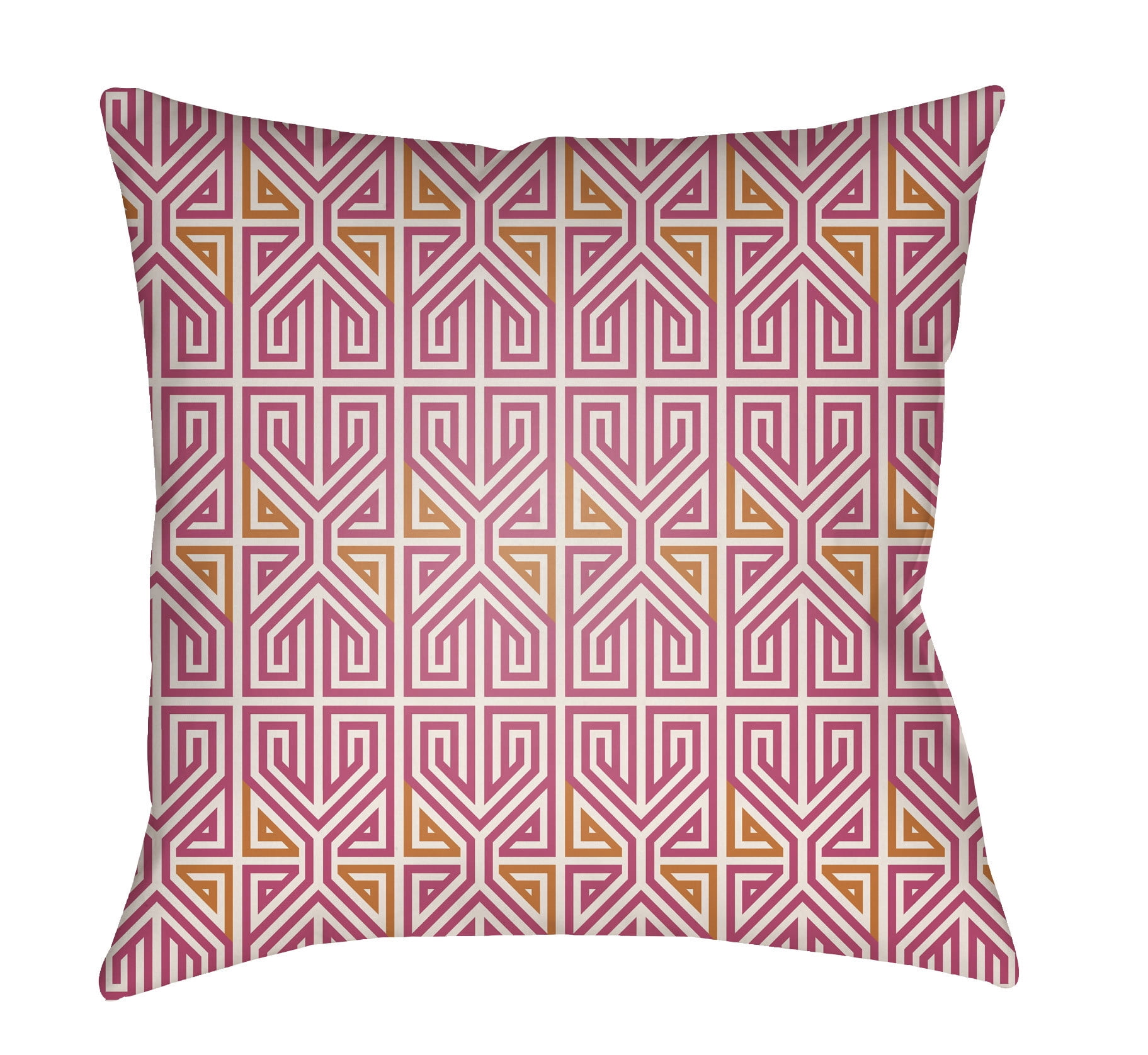 Picture of Artistic Weavers LOTA1250-2222 Lolita Square Pillow, Hot Pink & Tangerine - 22 x 22 in.