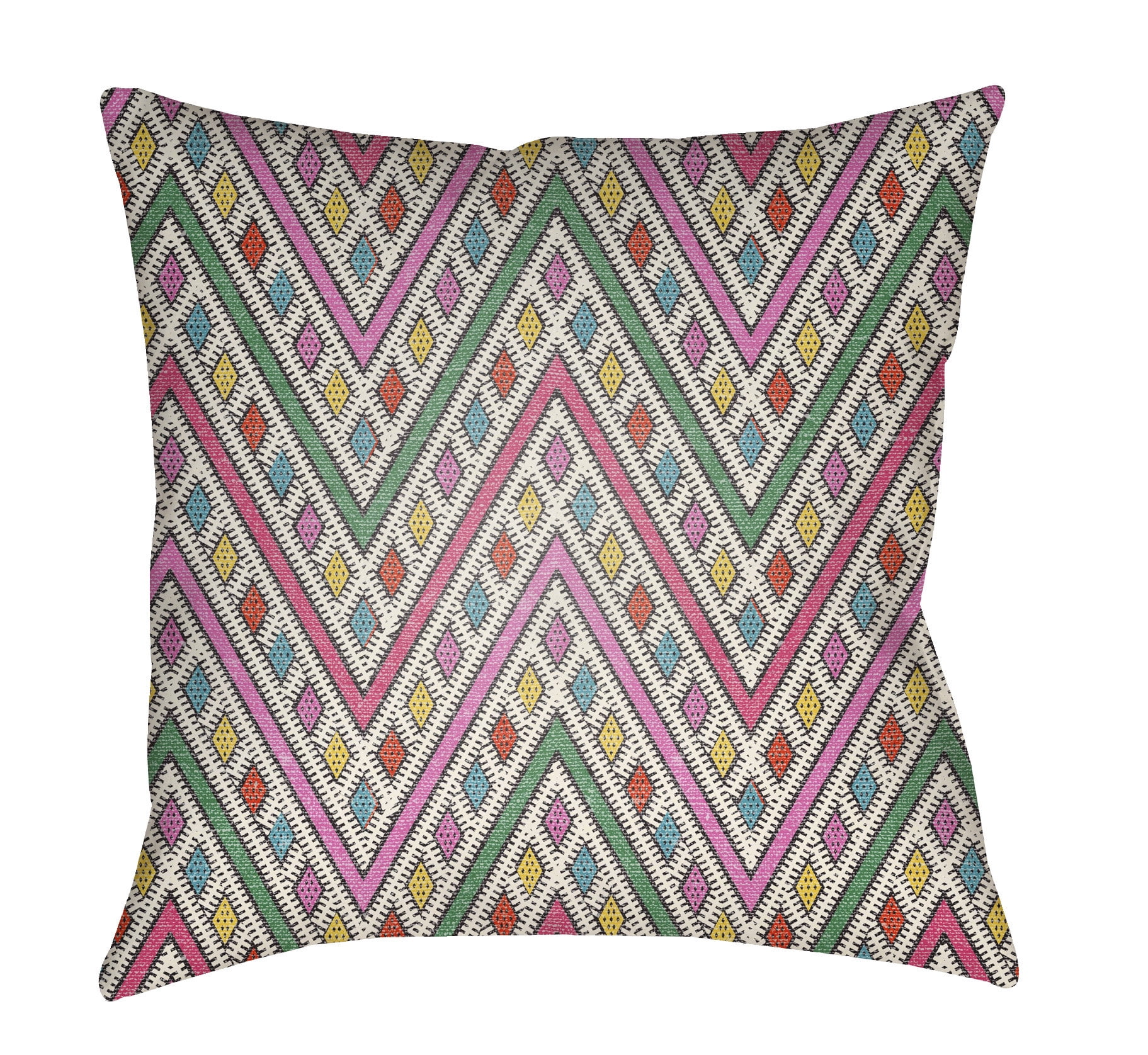 Picture of Artistic Weavers LOTA1429-2020 Lolita Square Pillow&#44; Hot Pink &amp; Fuchsia - 20 x 20 in.