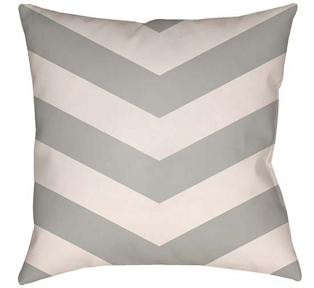 Picture of Artistic Weavers LTCH1004-2626 Litchfield Square Pillow&#44; Light Gray &amp; Ivory - 26 x 26 in.