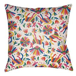 Picture of Artistic Weavers LOTA1300-1616 Lolita Square Pillow&#44; Poppy Red &amp; Hot Pink - 16 x 16 in.
