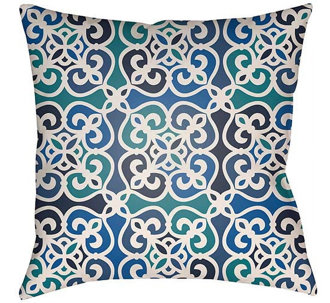 Picture of Artistic Weavers LOTA1316-1616 Lolita Square Pillow, Navy Blue & Royal Blue - 16 x 16 in.
