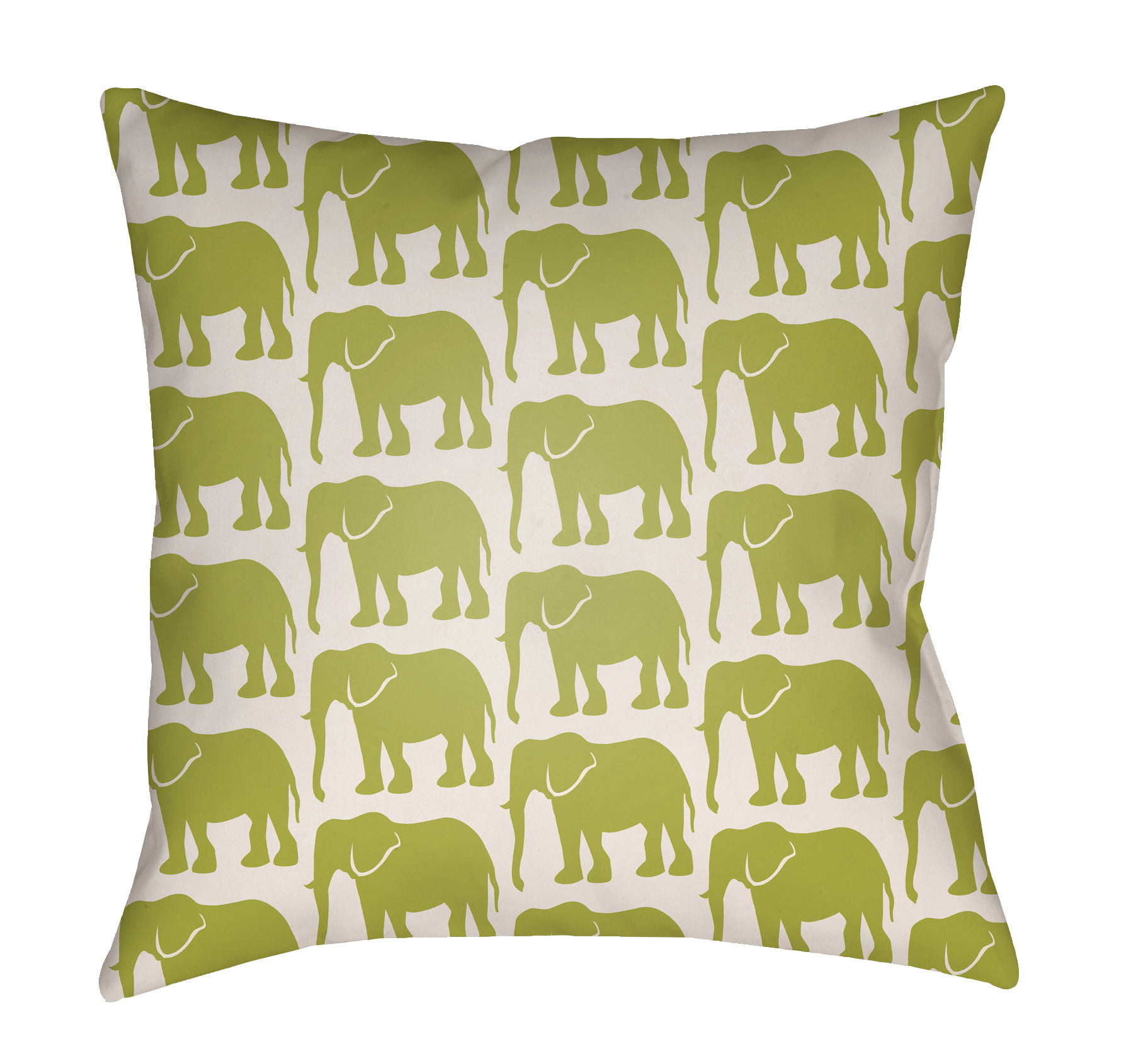 Picture of Artistic Weavers LOTA1420-1616 Lolita Square Pillow&#44; Lime Green &amp; Ivory - 16 x 16 in.