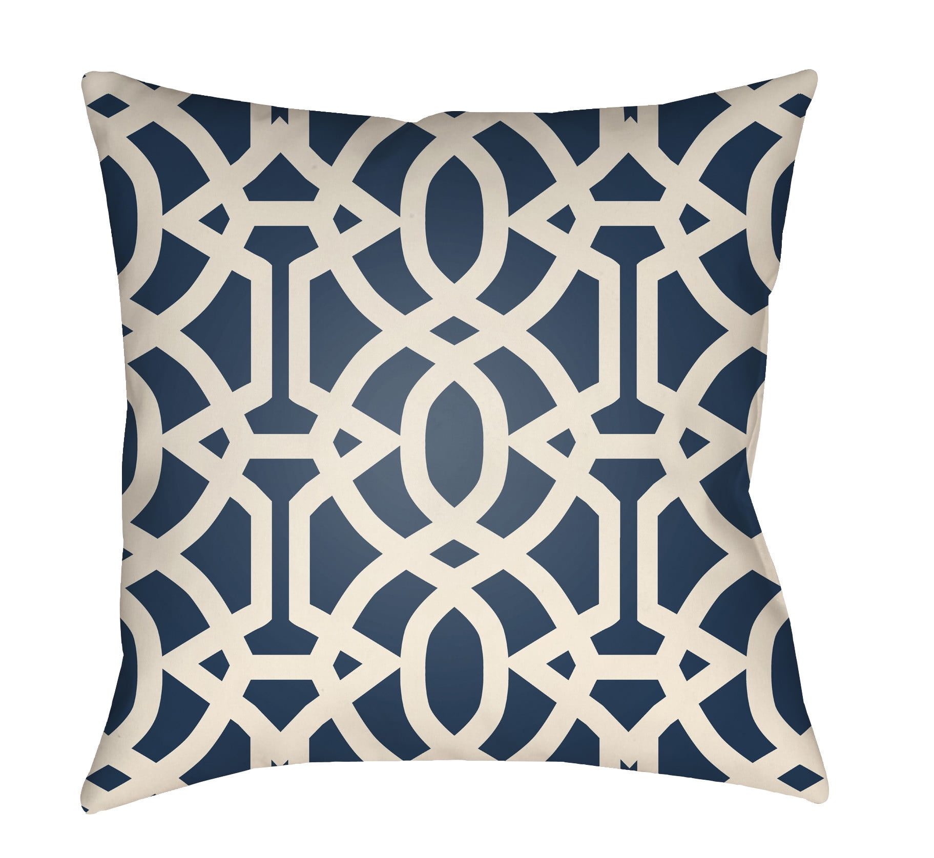Picture of Artistic Weavers LTCH1111-2626 Litchfield Square Pillow&#44; Navy Blue &amp; Ivory - 26 x 26 in.