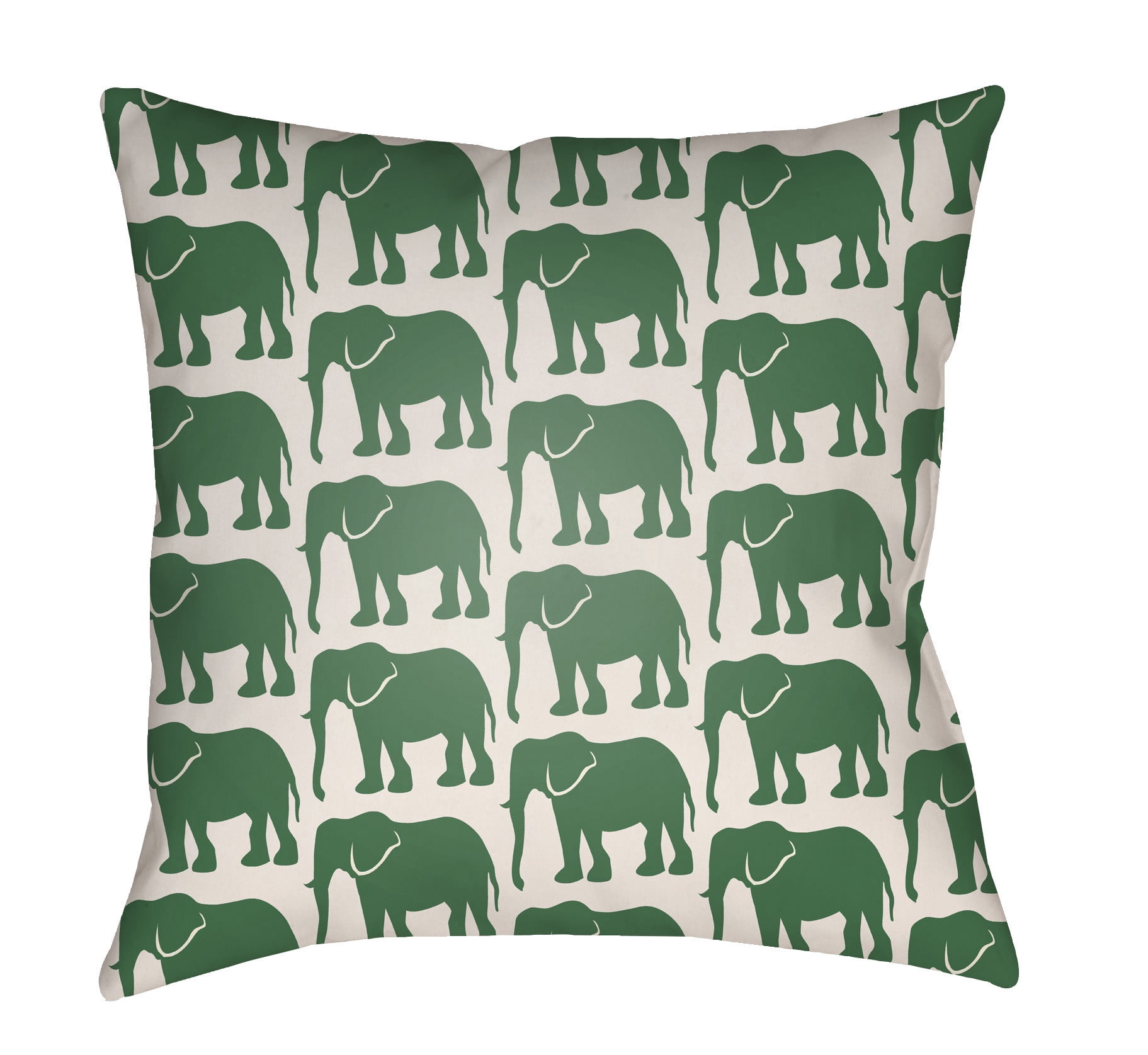 Picture of Artistic Weavers LOTA1418-2222 Lolita Square Pillow&#44; Kelly Green &amp; Ivory - 22 x 22 in.