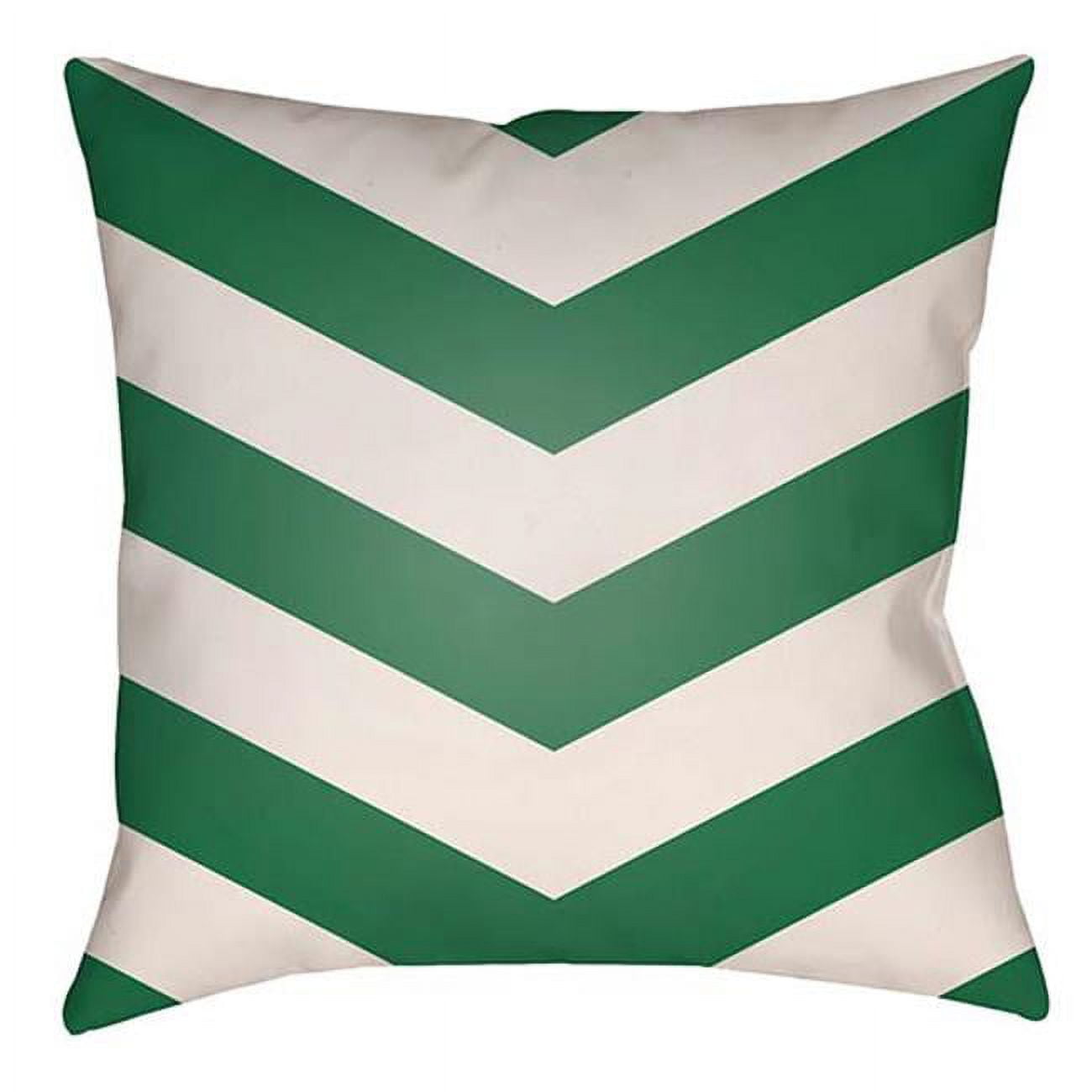 Picture of Artistic Weavers LTCH1012-1616 Litchfield Square Pillow&#44; Kelly Green & Ivory - 16 x 16 ft.