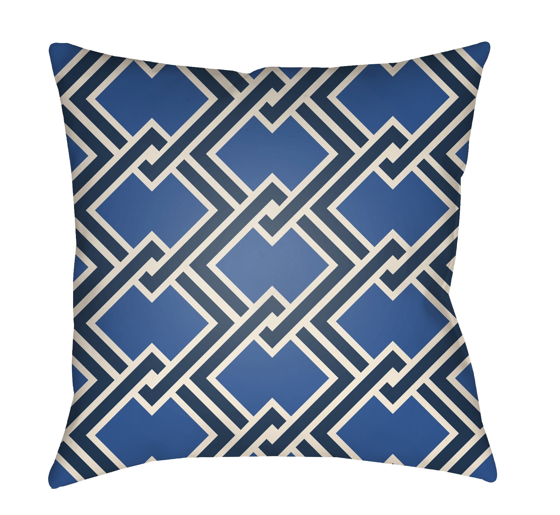 Picture of Artistic Weavers LTCH1102-2626 Litchfield Square Pillow&#44; Royal Blue &amp; Navy Blue - 26 x 26 in.