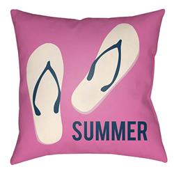 LTCH1439-2222 Litchfield Square Pillow, Pink - 22 x 22 in.