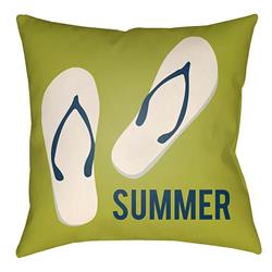LTCH1441-2626 Litchfield Square Pillow, Green - 26 x 26 in.