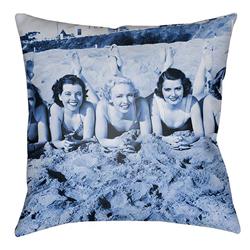 LTCH1457-2222 Litchfield Square Pillow, Royal Blue - 22 x 22 in.